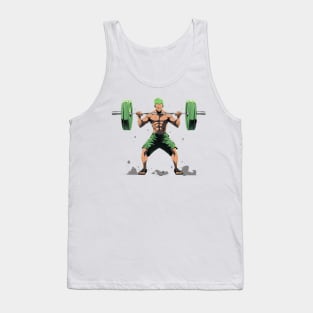 zoro lifting weights Tank Top